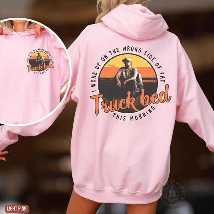 Truck Bed Country Concert Hoodie - Sunlit Funlit | Graphic Tees for Country Concert Addicts