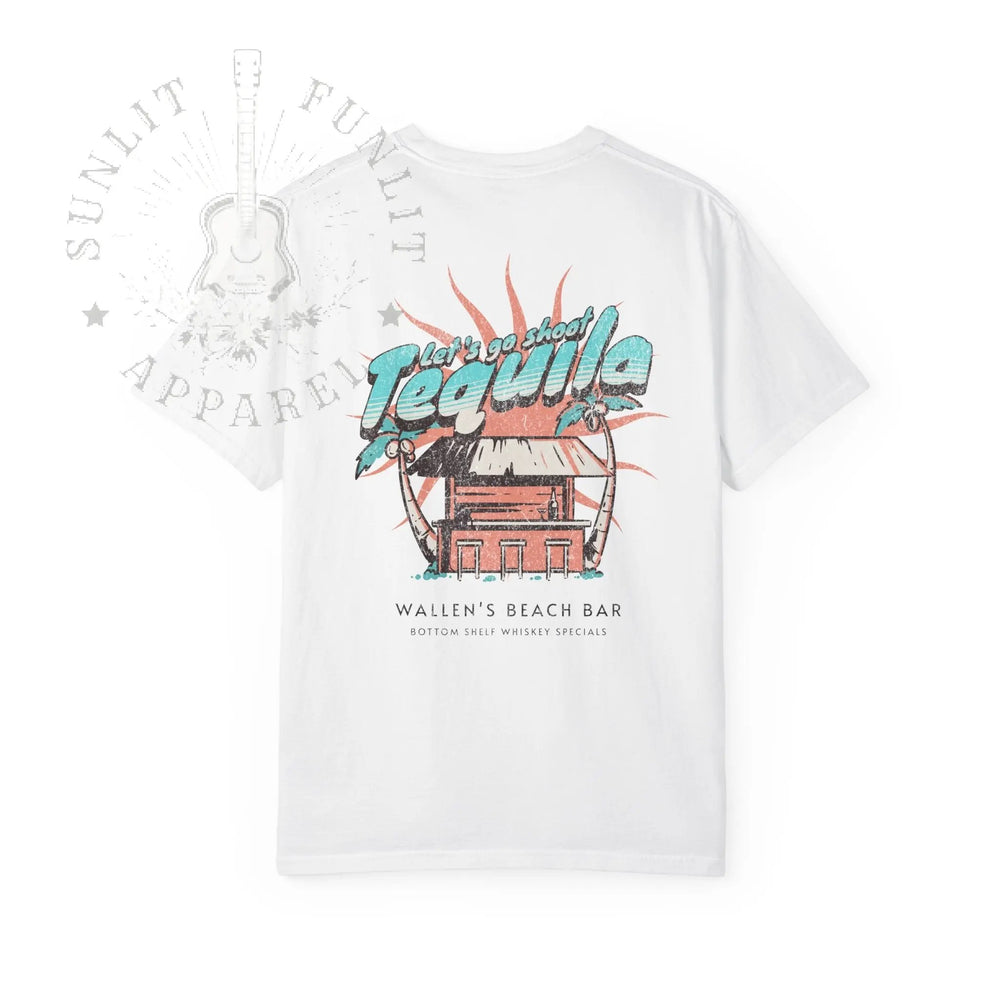 Unisex Garment - Dyed T-shirt - Sunlit Funlit Country Music Tees
