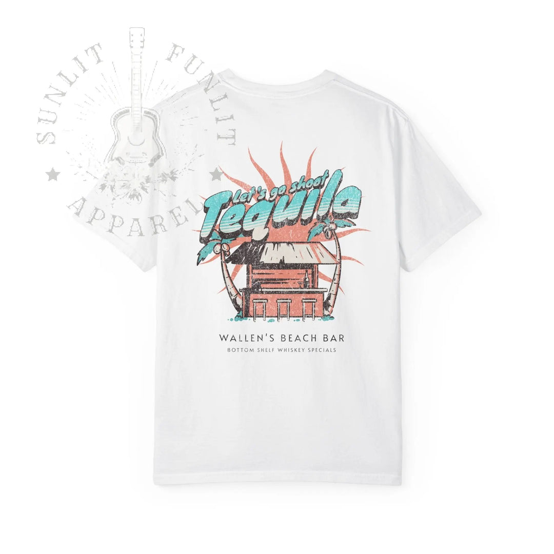 Unisex Garment - Dyed T-shirt - Sunlit Funlit Country Music Tees