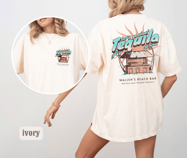 Unisex Garment - Dyed T-shirt - Sunlit Funlit Country Music Tees