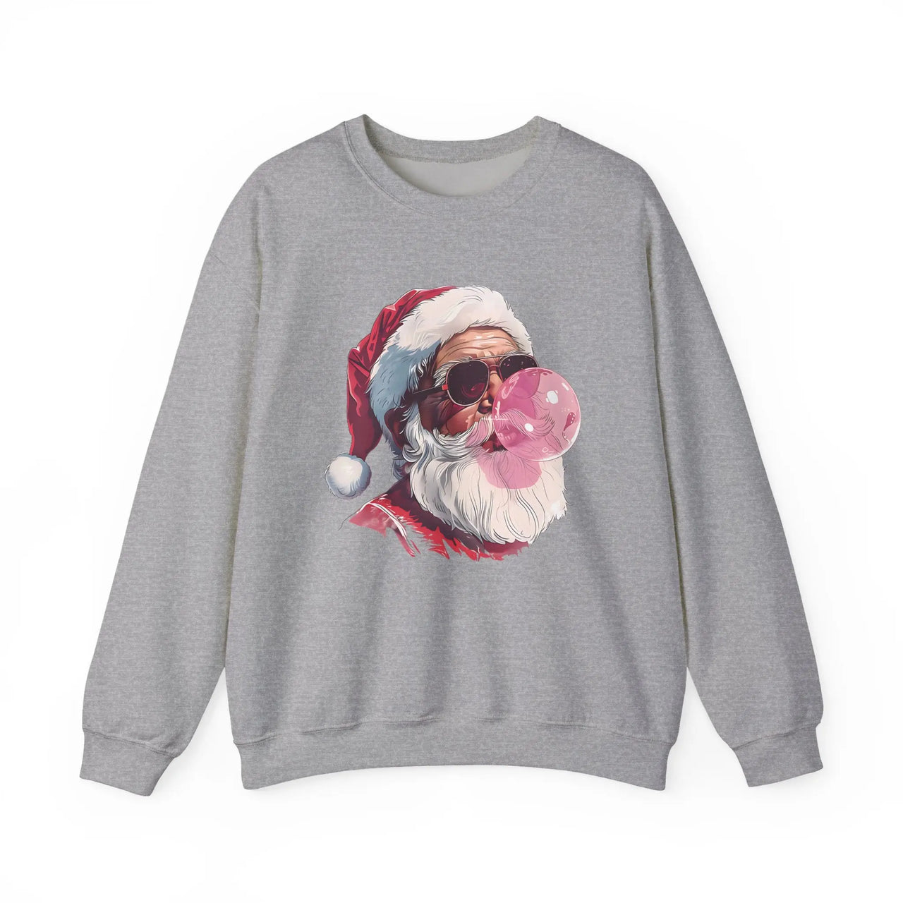 Vintage Santa Bubble Gum Funny Christmas Sweater - Sunlit Funlit Country Music Tees