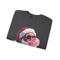 Thumbnail for Vintage Santa Bubble Gum Funny Christmas Sweater - Sunlit Funlit Country Music Tees