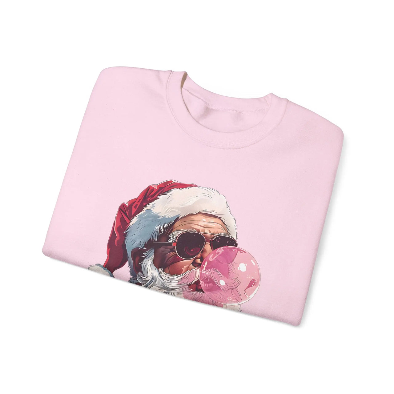Vintage Santa Bubble Gum Funny Christmas Sweater - Sunlit Funlit Country Music Tees