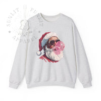 Thumbnail for Vintage Santa Bubble Gum Funny Christmas Sweater - Sunlit Funlit Country Music Tees