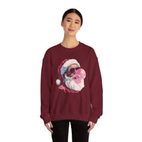 Thumbnail for Vintage Santa Bubble Gum Funny Christmas Sweater - Sunlit Funlit Country Music Tees