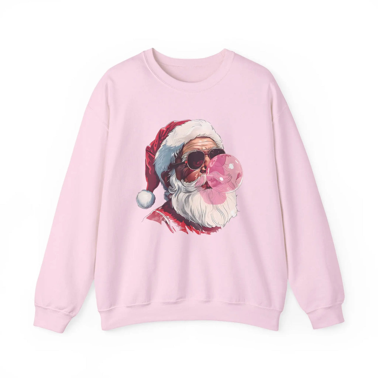 Vintage Santa Bubble Gum Funny Christmas Sweater - Sunlit Funlit Country Music Tees