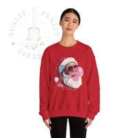 Thumbnail for Vintage Santa Bubble Gum Funny Christmas Sweater - Sunlit Funlit Country Music Tees