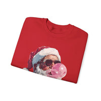 Thumbnail for Vintage Santa Bubble Gum Funny Christmas Sweater - Sunlit Funlit Country Music Tees
