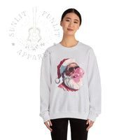 Thumbnail for Vintage Santa Bubble Gum Funny Christmas Sweater - Sunlit Funlit Country Music Tees