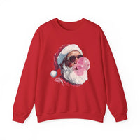 Thumbnail for Vintage Santa Bubble Gum Funny Christmas Sweater - Sunlit Funlit Country Music Tees