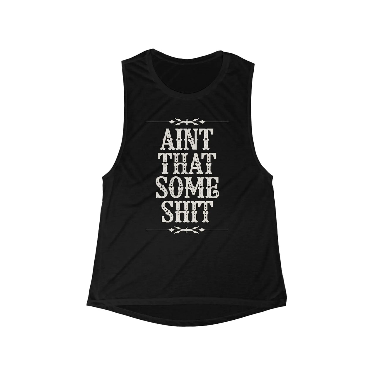 Wallen Ain't That Some Sh*t Muscle Tank - Sunlit Funlit Country Music Tees
