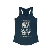 Thumbnail for Wallen Ain't That Some Sh*t Racerback Tank - Sunlit Funlit Country Music Tees
