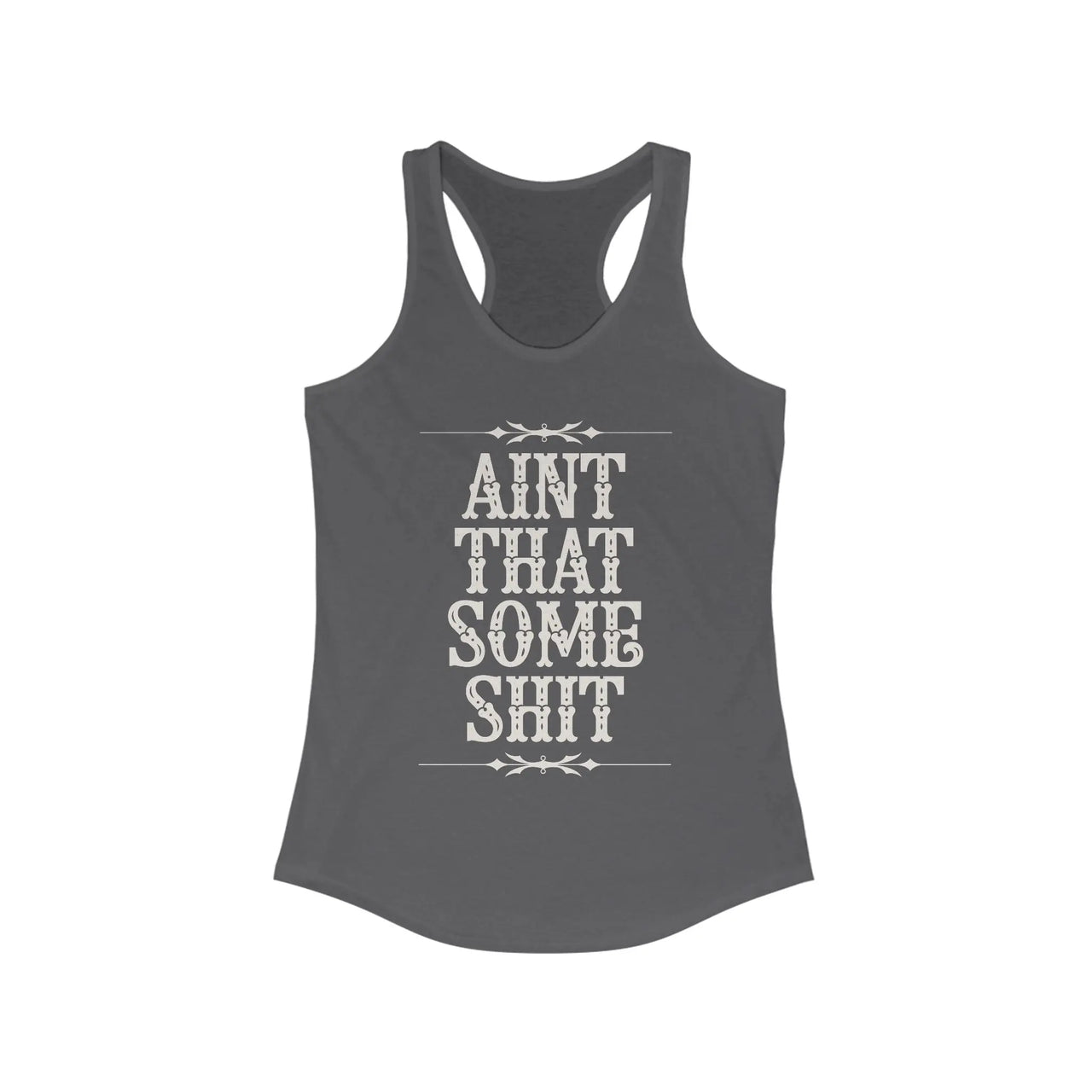 Wallen Ain't That Some Sh*t Racerback Tank - Sunlit Funlit Country Music Tees