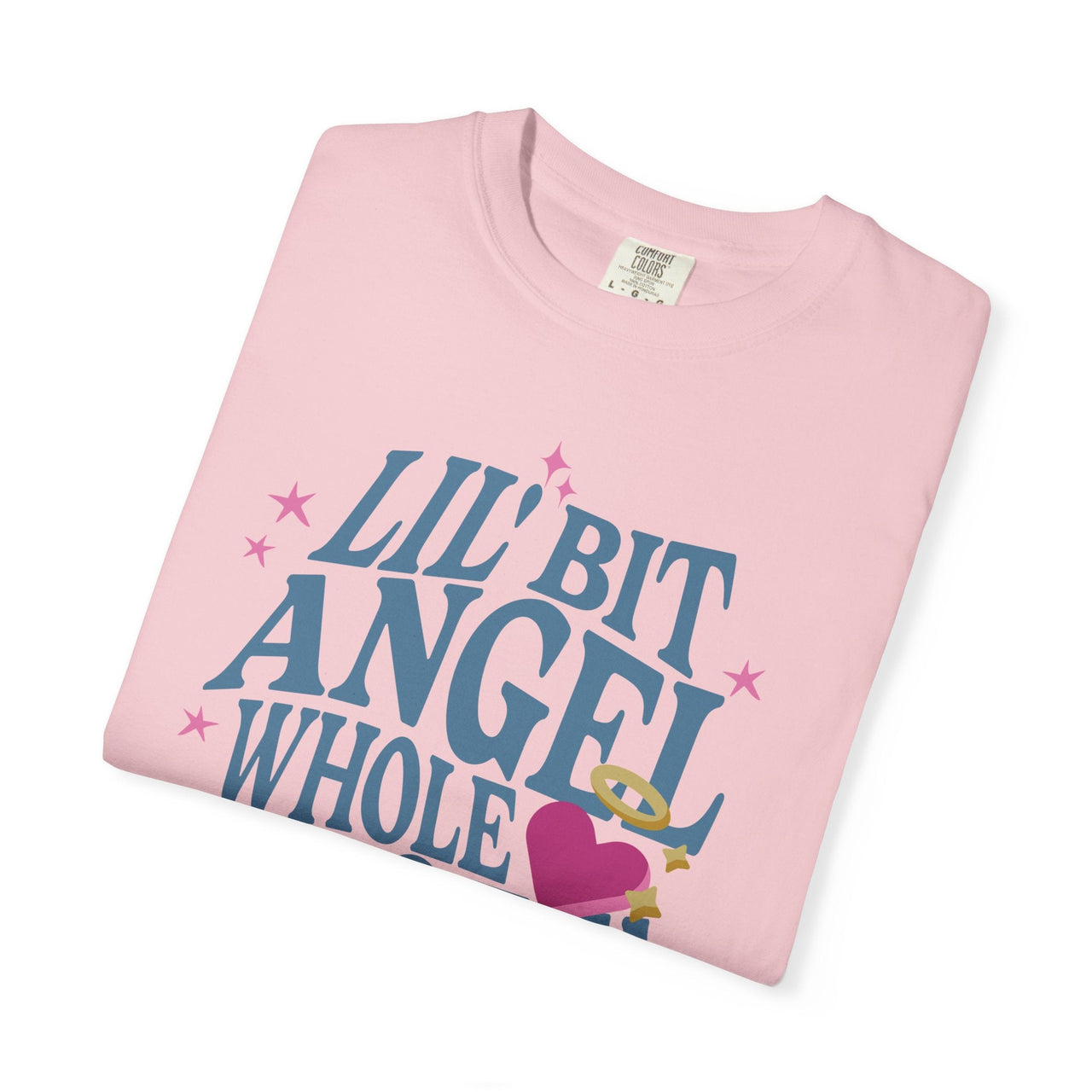 Wallen Angel Outlaw Comfort Colors Tee - Sunlit Funlit Country Music Tees