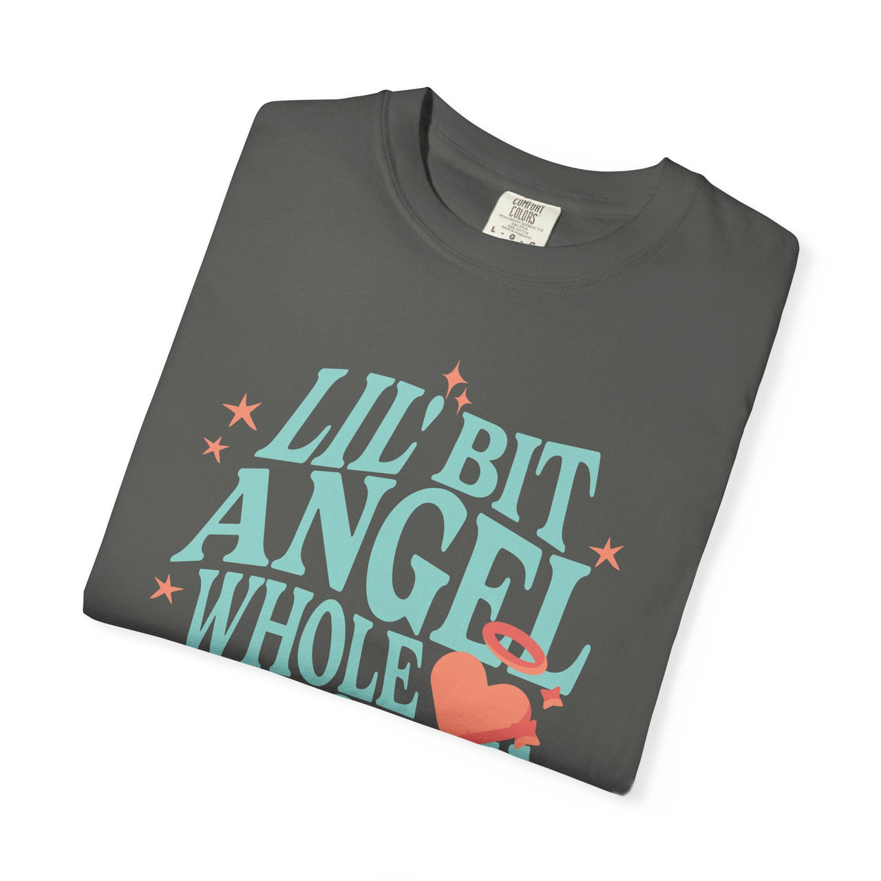 Wallen Angel Outlaw Comfort Colors Tee - Sunlit Funlit Country Music Tees
