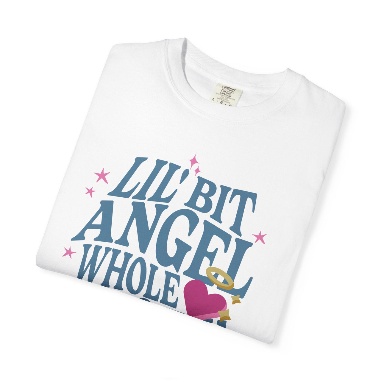 Wallen Angel Outlaw Comfort Colors Tee - Sunlit Funlit Country Music Tees