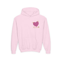 Thumbnail for Wallen Angel Outlaw Double Sided Youth Hoodie - Sunlit Funlit Country Music Tees