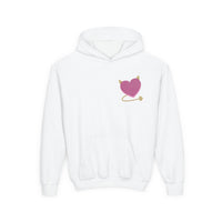 Thumbnail for Wallen Angel Outlaw Double Sided Youth Hoodie - Sunlit Funlit Country Music Tees