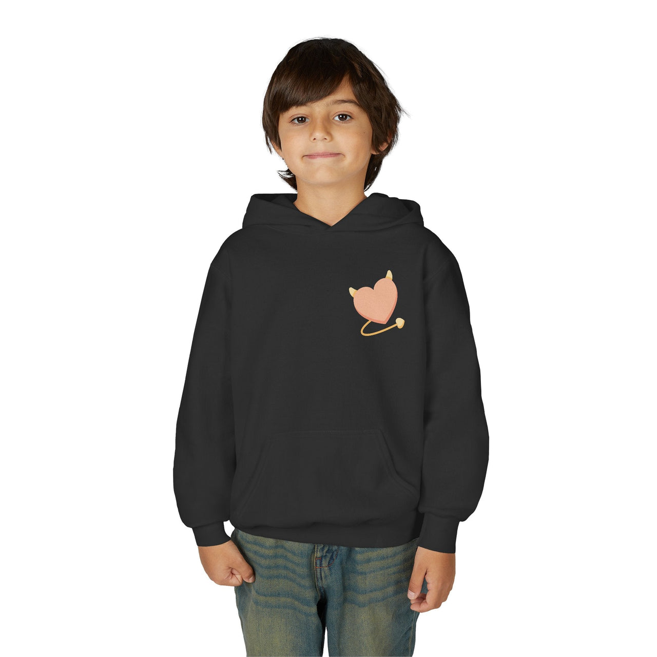 Wallen Angel Outlaw Double Sided Youth Hoodie - Sunlit Funlit Country Music Tees