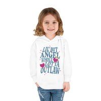 Thumbnail for Wallen Angel Outlaw Toddler Hoodie - Sunlit Funlit Country Music Tees