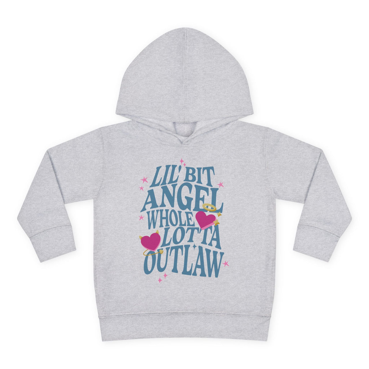 Wallen Angel Outlaw Toddler Hoodie - Sunlit Funlit Country Music Tees