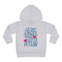 Thumbnail for Wallen Angel Outlaw Toddler Hoodie - Sunlit Funlit Country Music Tees