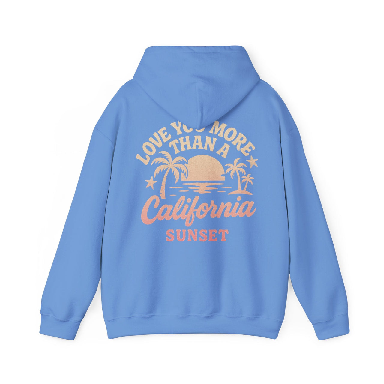Wallen California Sunset Double Sided Beach Hoodie - Sunlit Funlit Country Music Tees