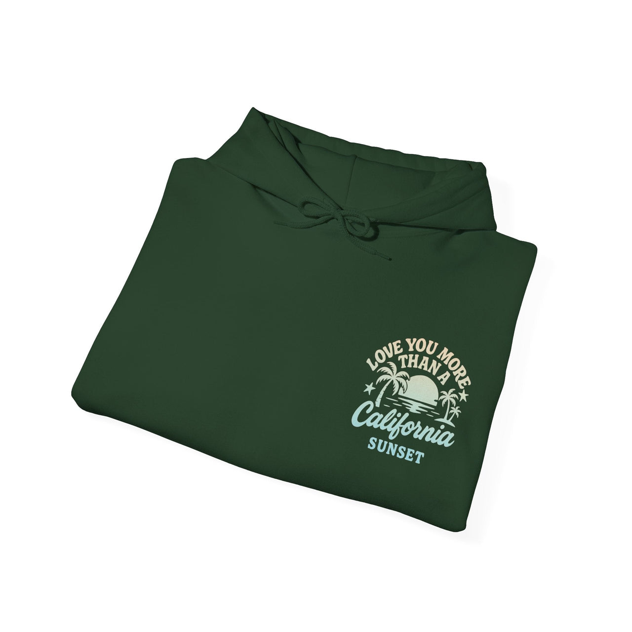 Wallen California Sunset Double Sided Beach Hoodie - Sunlit Funlit Country Music Tees