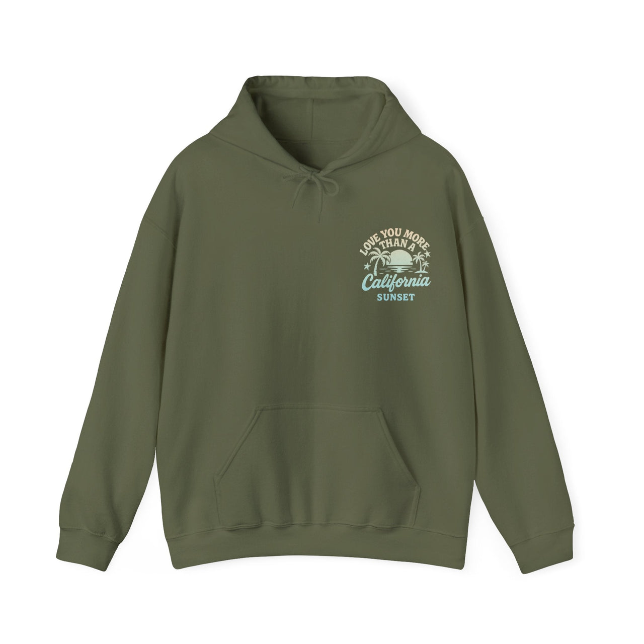Wallen California Sunset Double Sided Beach Hoodie - Sunlit Funlit Country Music Tees