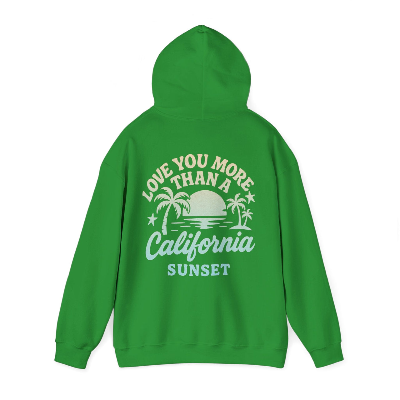 Wallen California Sunset Double Sided Beach Hoodie - Sunlit Funlit Country Music Tees