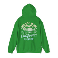Thumbnail for Wallen California Sunset Double Sided Beach Hoodie - Sunlit Funlit Country Music Tees