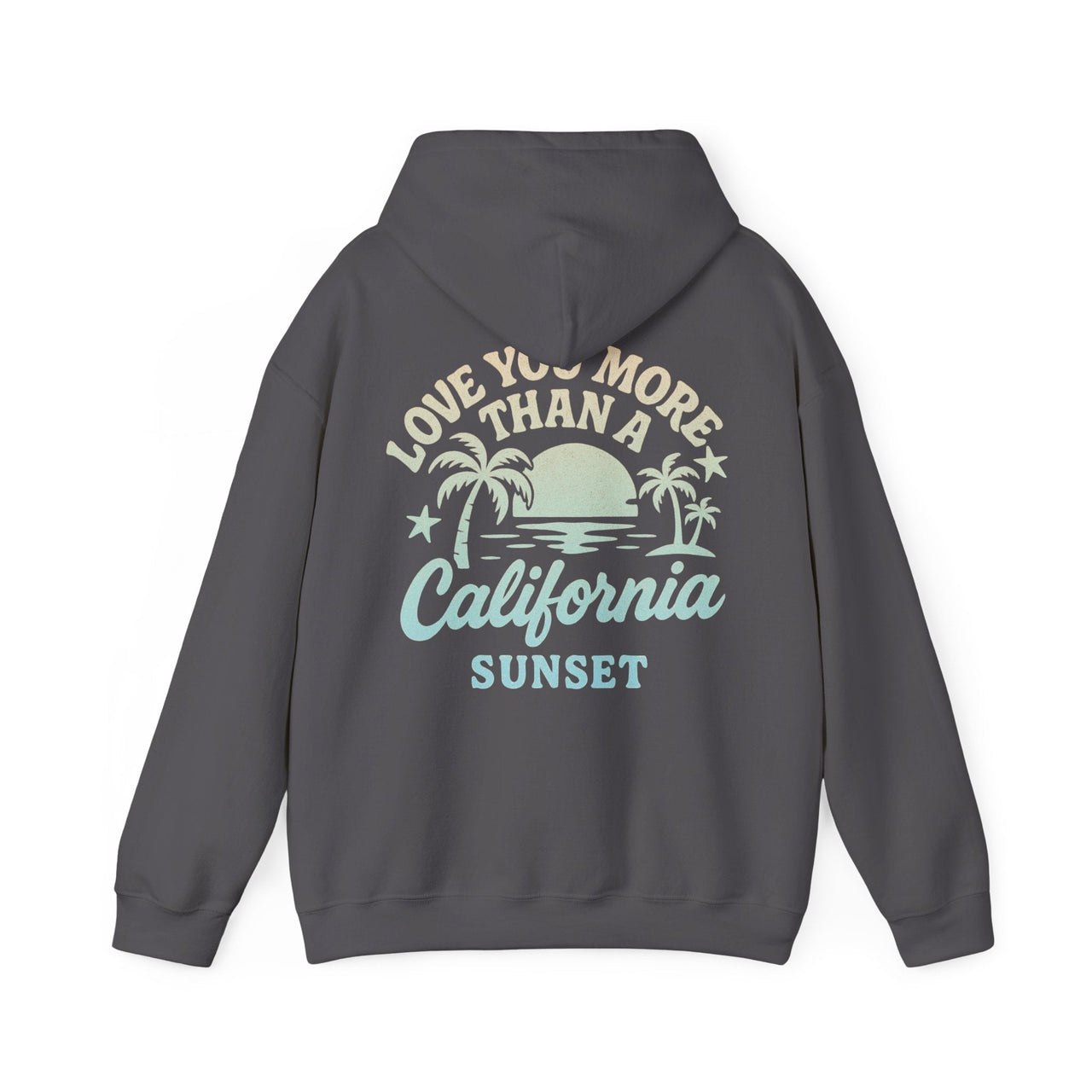 Wallen California Sunset Double Sided Beach Hoodie - Sunlit Funlit Country Music Tees