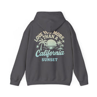 Thumbnail for Wallen California Sunset Double Sided Beach Hoodie - Sunlit Funlit Country Music Tees