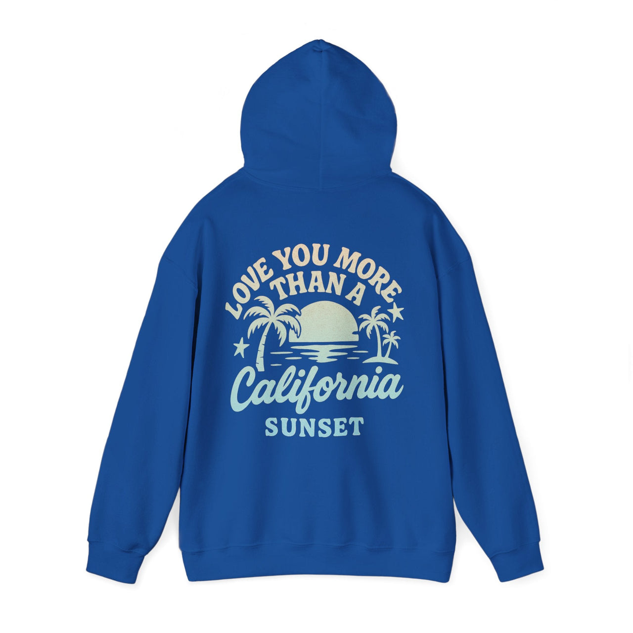 Wallen California Sunset Double Sided Beach Hoodie - Sunlit Funlit Country Music Tees