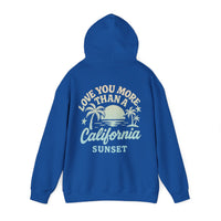 Thumbnail for Wallen California Sunset Double Sided Beach Hoodie - Sunlit Funlit Country Music Tees