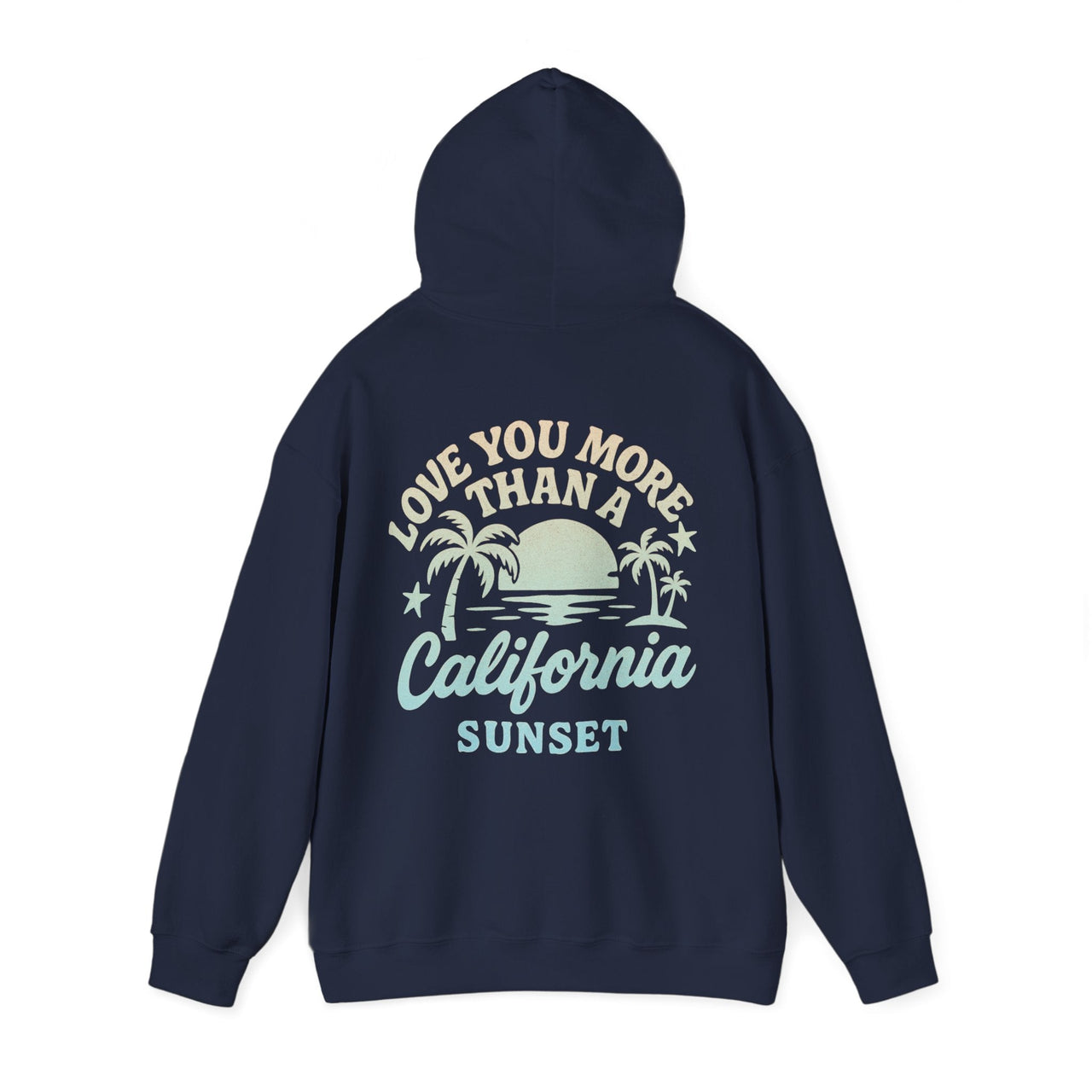 Wallen California Sunset Double Sided Beach Hoodie - Sunlit Funlit Country Music Tees