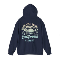 Thumbnail for Wallen California Sunset Double Sided Beach Hoodie - Sunlit Funlit Country Music Tees