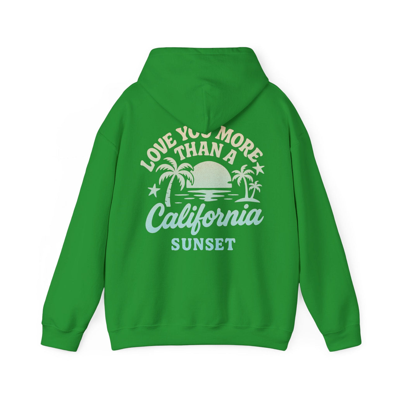 Wallen California Sunset Double Sided Beach Hoodie - Sunlit Funlit Country Music Tees