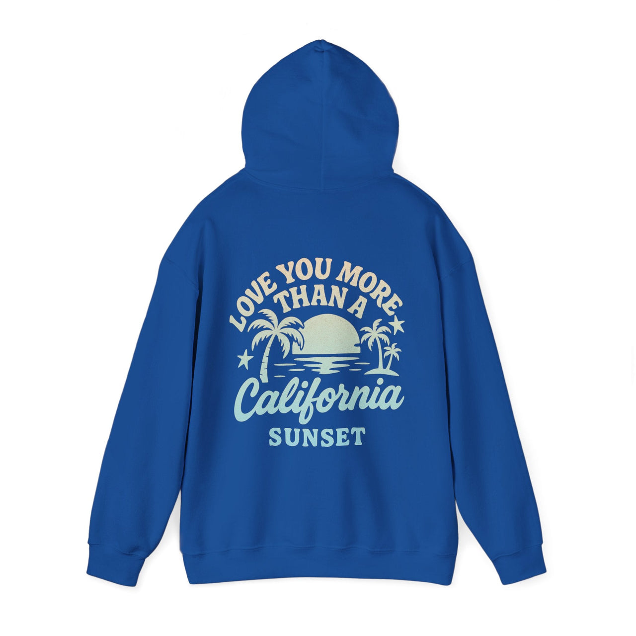 Wallen California Sunset Double Sided Beach Hoodie - Sunlit Funlit Country Music Tees