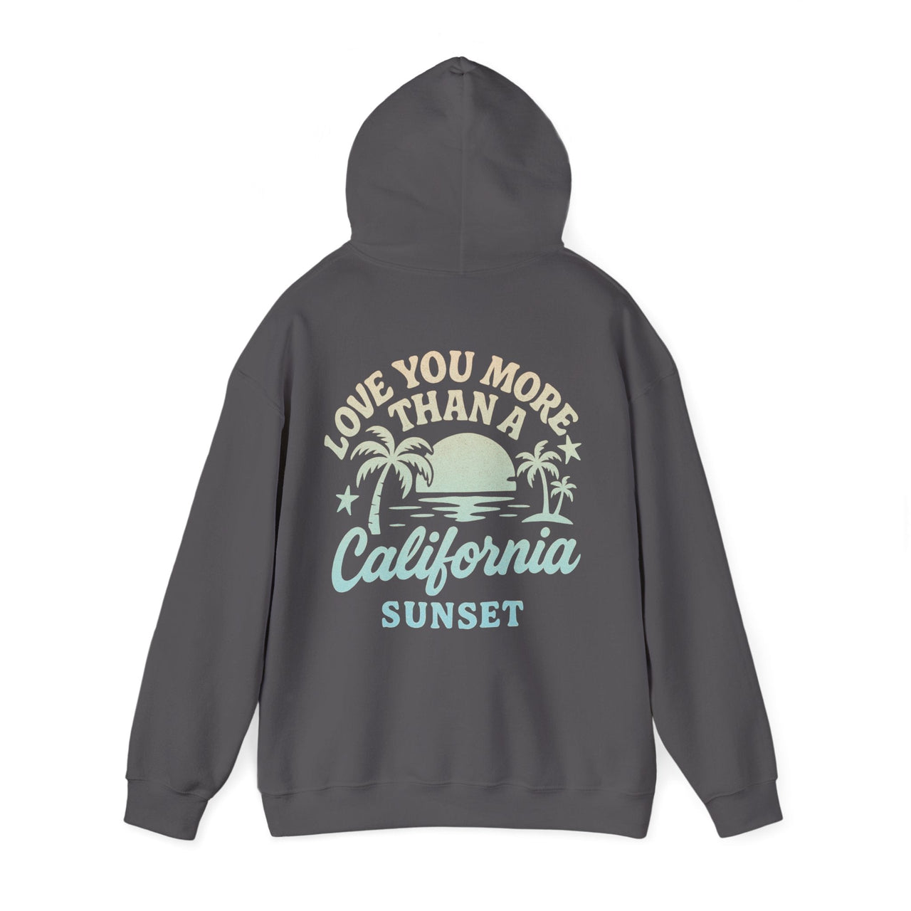 Wallen California Sunset Double Sided Beach Hoodie - Sunlit Funlit Country Music Tees
