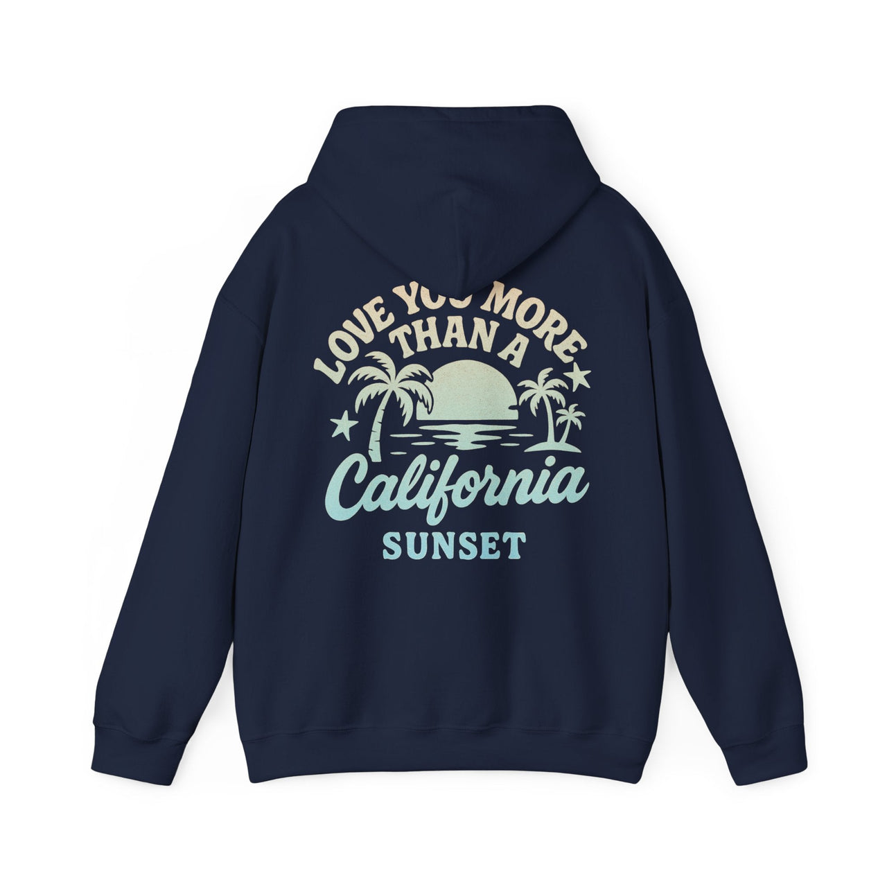Wallen California Sunset Double Sided Beach Hoodie - Sunlit Funlit Country Music Tees