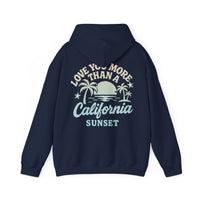 Thumbnail for Wallen California Sunset Double Sided Beach Hoodie - Sunlit Funlit Country Music Tees