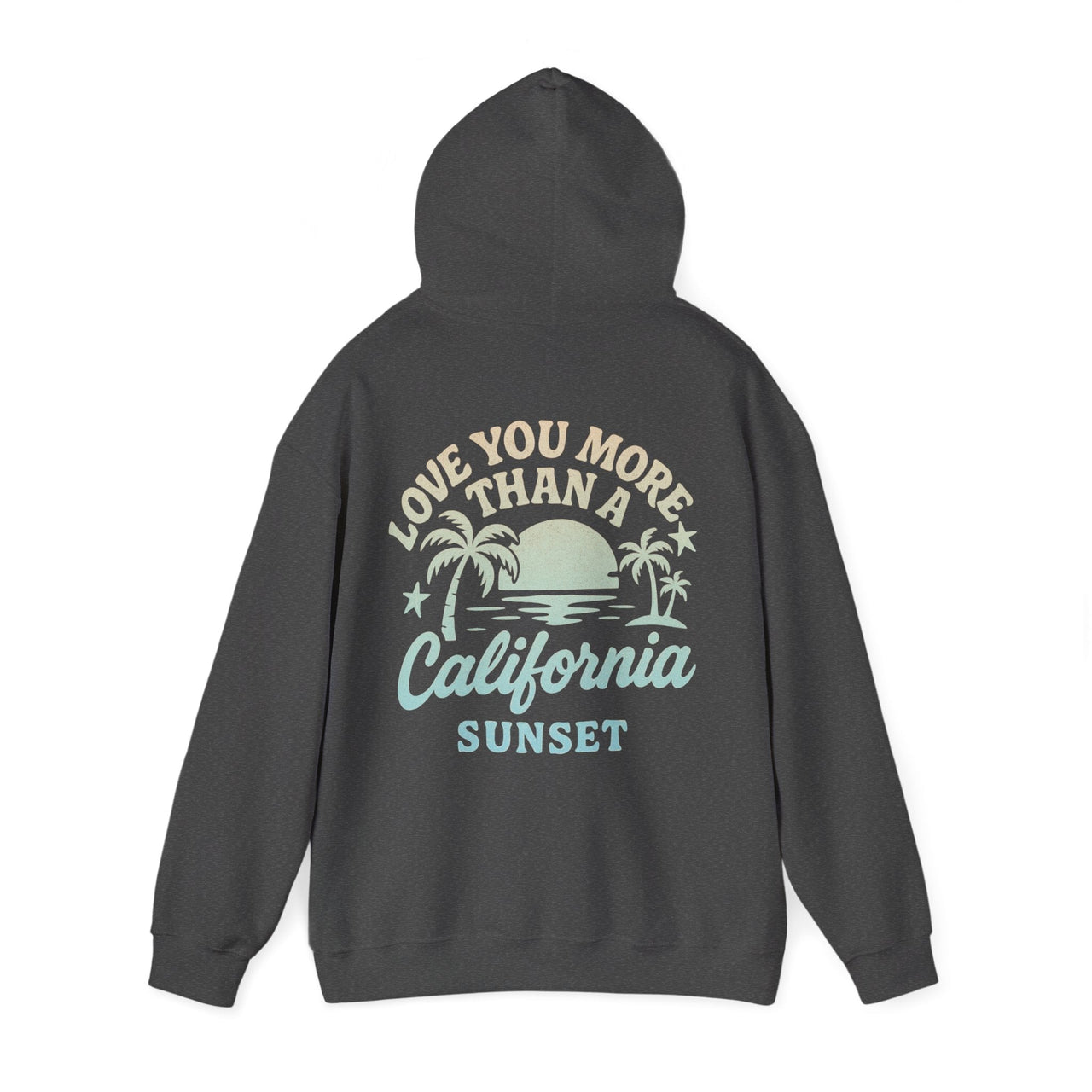 Wallen California Sunset Double Sided Beach Hoodie - Sunlit Funlit Country Music Tees