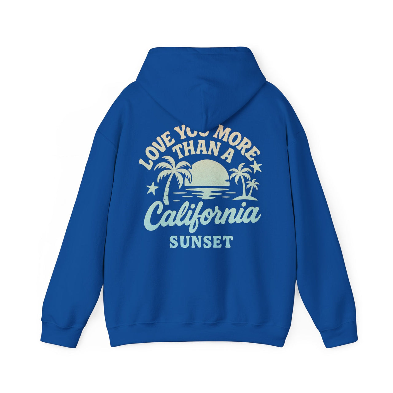 Wallen California Sunset Double Sided Beach Hoodie - Sunlit Funlit Country Music Tees
