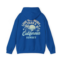 Thumbnail for Wallen California Sunset Double Sided Beach Hoodie - Sunlit Funlit Country Music Tees