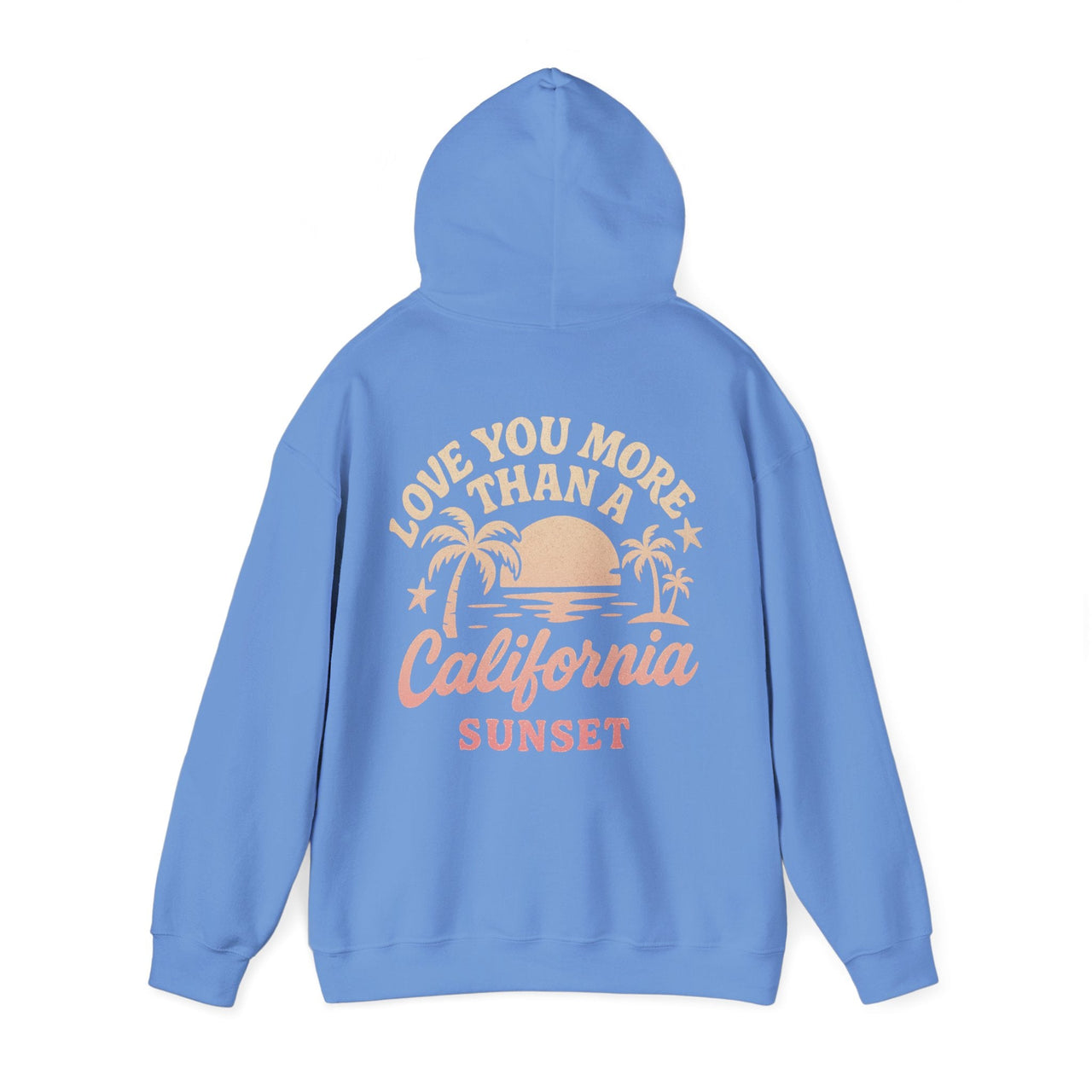 Wallen California Sunset Double Sided Beach Hoodie - Sunlit Funlit Country Music Tees