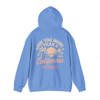 Thumbnail for Wallen California Sunset Double Sided Beach Hoodie - Sunlit Funlit Country Music Tees