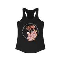 Thumbnail for Wallen California Sunset Racerback Tank - Sunlit Funlit Country Music Tees