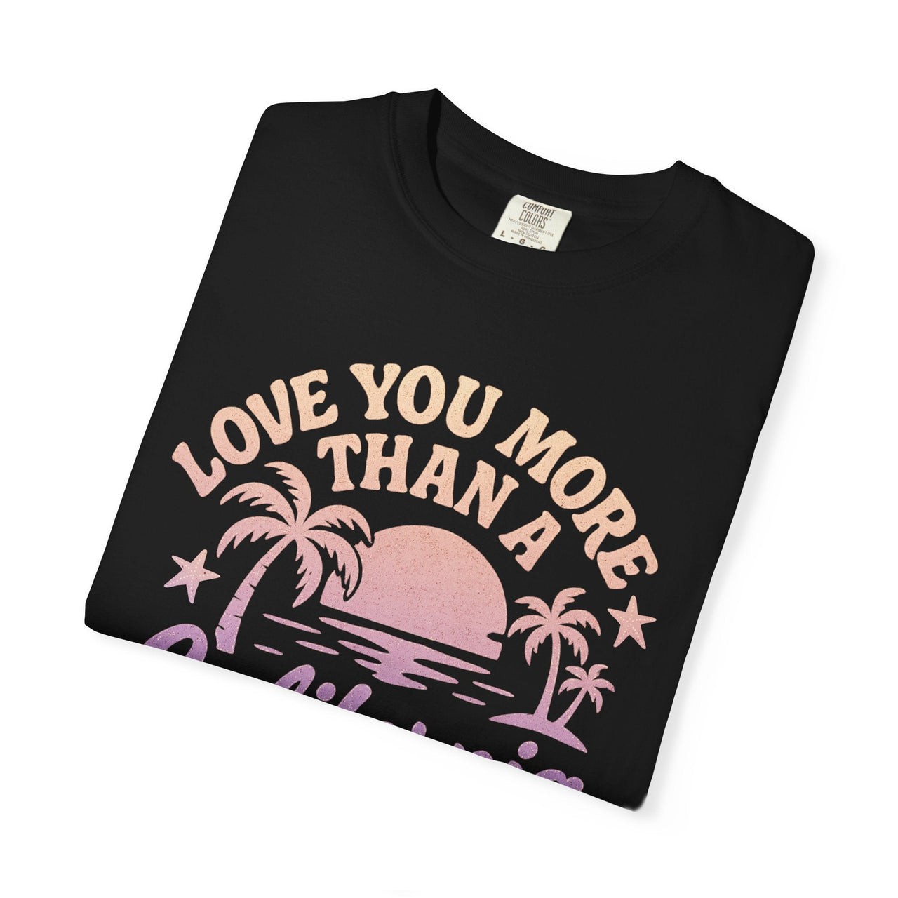 Wallen California Sunset Retro Beach Comfort Colors Tee - Sunlit Funlit Country Music Tees