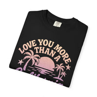 Thumbnail for Wallen California Sunset Retro Beach Comfort Colors Tee - Sunlit Funlit Country Music Tees
